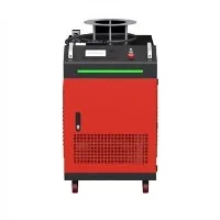 2000 W nuolatinio valymo lazeriu mašina su dvigubu optiniu pluoštu